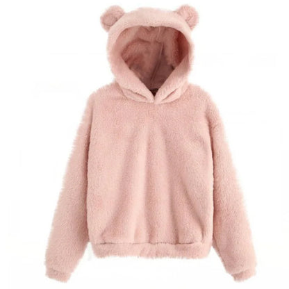 Long Sleeve Rabbit Ear Sweatshirt